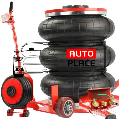 Пневматичен крик балон 6 тона с 3 въздушни възглавници ( 135 – 400 мм ) MAR-POL