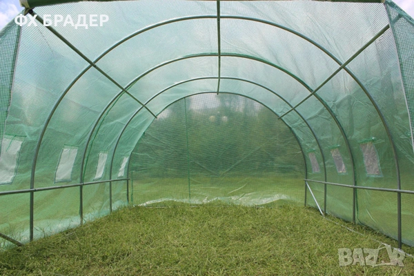Промоция! Градинска Оранжерия - Тунелен тип 4м x 3м x 2м, снимка 6 - Оранжерии - 54404724
