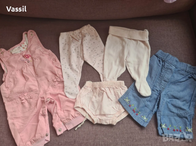 над 49бр. детски дрешки за момиче до 3 месеца - 50, 56 макс, снимка 13 - Комплекти за бебе - 54090132