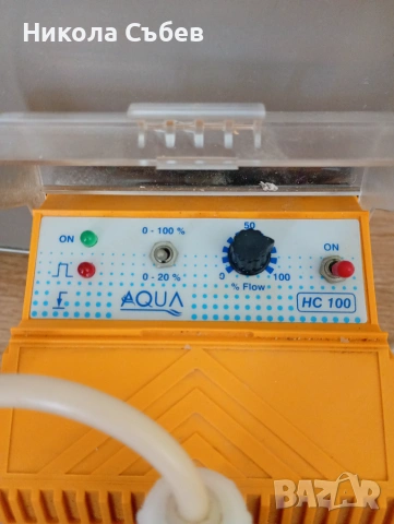 Електро магнитна дозираща помпа AQUA HC100, снимка 2 - Водни помпи - 54987976