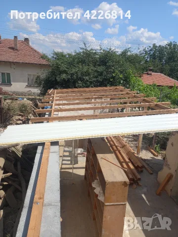 ремонт на покриви и правене на нови 40€кв.м, снимка 15 - Ремонти на покриви - 55537587