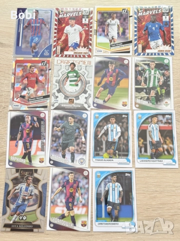 Лот футболни карти Topps / Donruss / panini