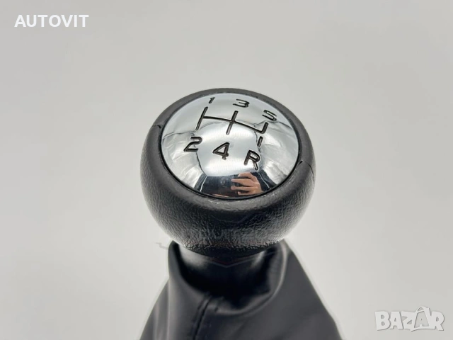Peugeot Скоростен лост, топка и маншон Пежо 307, 207 кожа, снимка 2 - Аксесоари и консумативи - 55038008