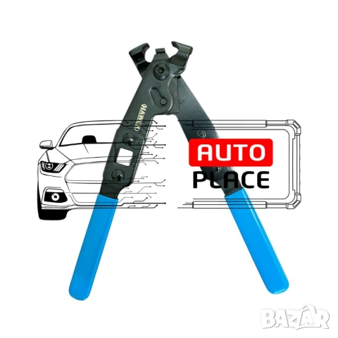 Клещи за скоби на маншони HAWEK, снимка 5 - Клещи - 53955314