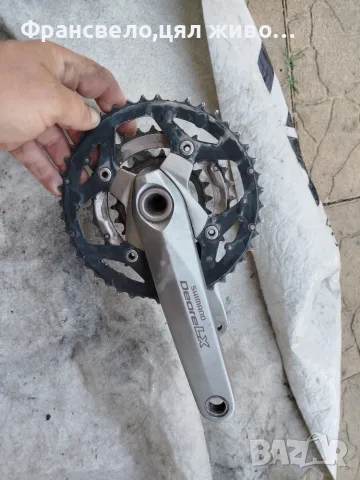 Курбел със средно движение за велосипед колело Shimano deore lx  fc m 580