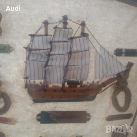 Декоративно пано "Морски възли" - красив и стилен подарък за мъж. Подходящ подарък за всеки дом , снимка 2 - Пана - 55238779