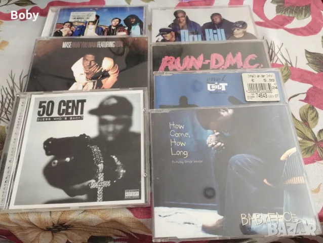 Дискове с рап , 50 cent, RUN DMC ... , снимка 2 - CD дискове - 55313695