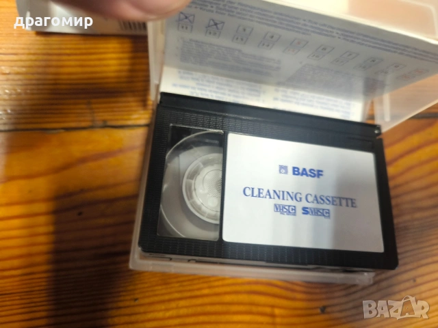 CLEANING CASSETTE S VHS C, снимка 5 - Камери - 54262237