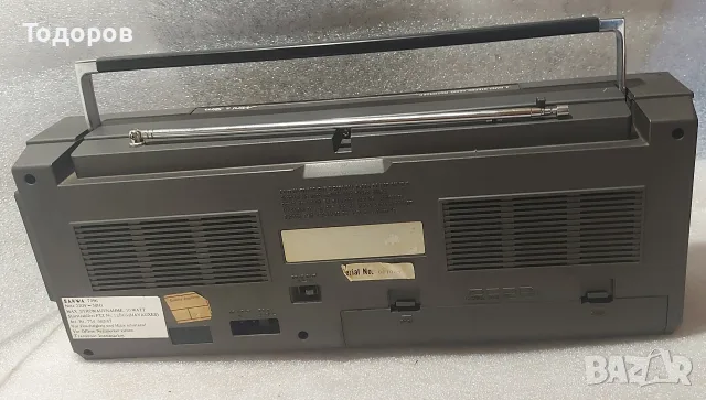 Заявен.Sanwa 7096 Stereo Radio Cassette Recorder , снимка 3 - Радиокасетофони, транзистори - 55419797