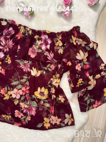 Дамска блуза Bershka , снимка 2 - Туники - 55121283
