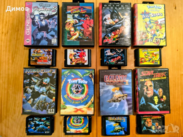 Игри за Sega Mega Drive, снимка 6 - Други игри и конзоли - 54093930