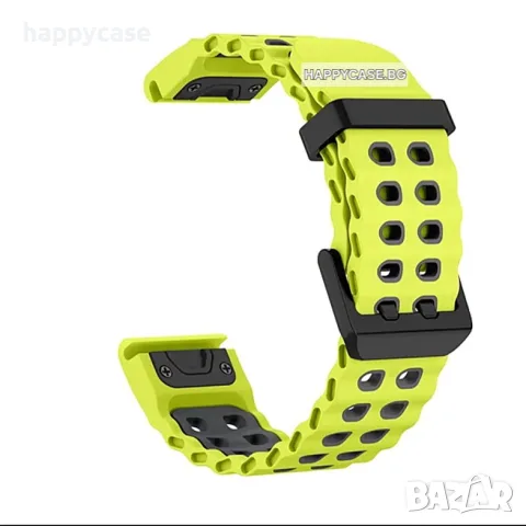 MARINE QUICKFIT Силиконова каишка за Garmin Fenix / Instinct / Enduro / Tactix / Quatix, снимка 13 - Каишки за часовници - 55649994