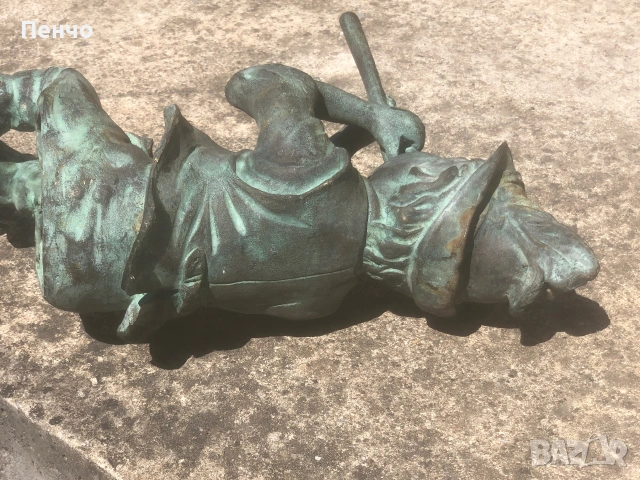 старинен бронзов фонтан /чешма, шадраван, чучур/ за двора/градината/, снимка 13 - Антикварни и старинни предмети - 46863142