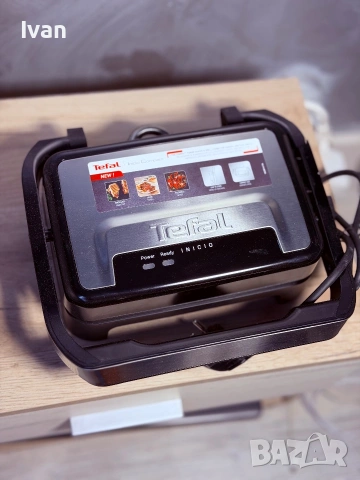 Мултифункционална електрическа скара Tefal Inicio Compact, снимка 2 - Скари - 55250780