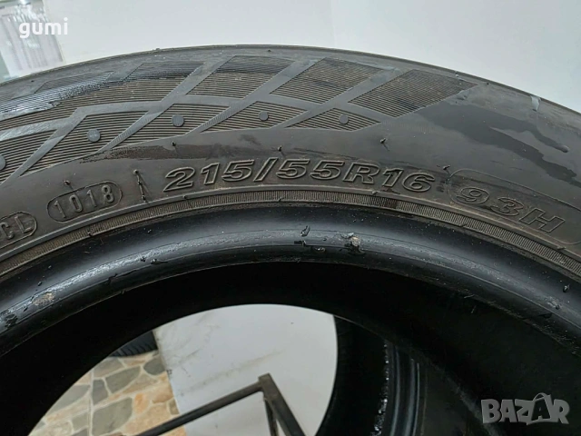 2бр зимни гуми 215/55/16 NEXEN L05784 , снимка 4 - Гуми и джанти - 54695387