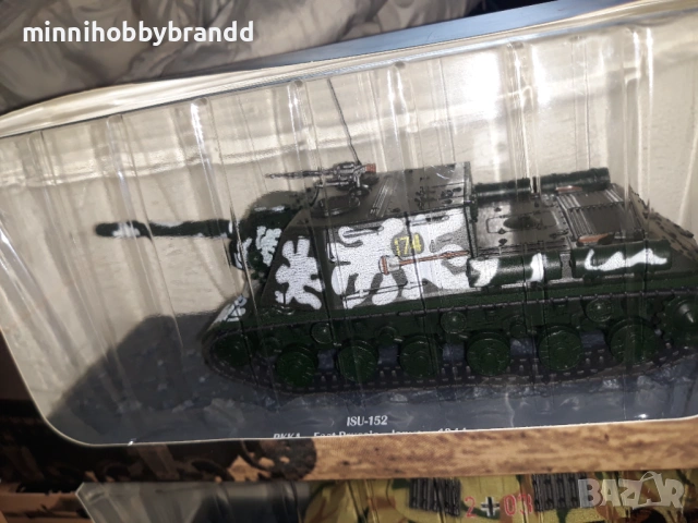 Tank T 34 Ussr Tank Lws Germany Tank Isu 152 Ussr Tank Tiger Germany 1.43 Altaya  , снимка 11 - Колекции - 54089403