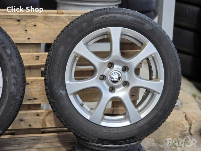 5х112 16 Джанти Skoda Octavia SuperB 5x112 Шкода Супърб Октавиа, снимка 2 - Гуми и джанти - 54830551