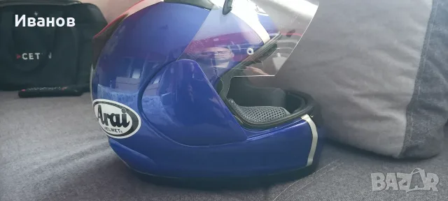 Пистова каска Arai viper-gt, снимка 3 - Аксесоари и консумативи - 55691729