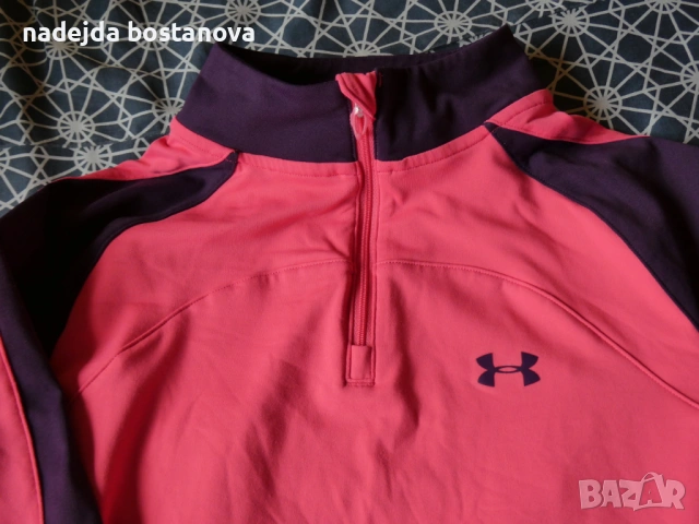 продавам дамска горница за спорт на марката under armour в розово и лилаво, снимка 2 - Други - 54500979