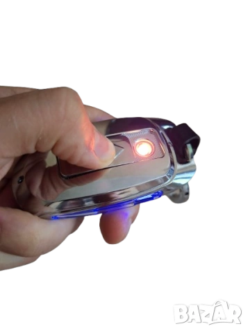 Елегантна Запалка-ключодържател с LED дисплей и автомобилно лого (Volkswagen, Audi, Mercedes, BMW), снимка 4 - Запалки - 55184073