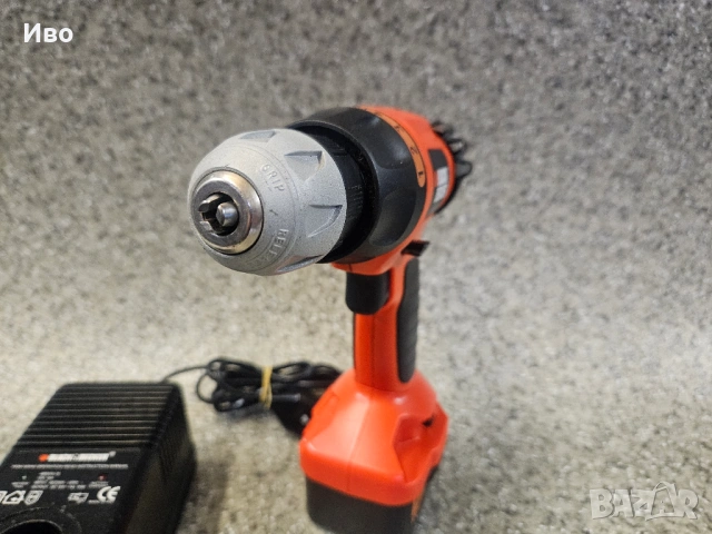 Винтоверт Black & Decker CD12C – Свобода и прецизност от „Златната ера“ на акумулаторните инструмент, снимка 7 - Винтоверти - 53959643