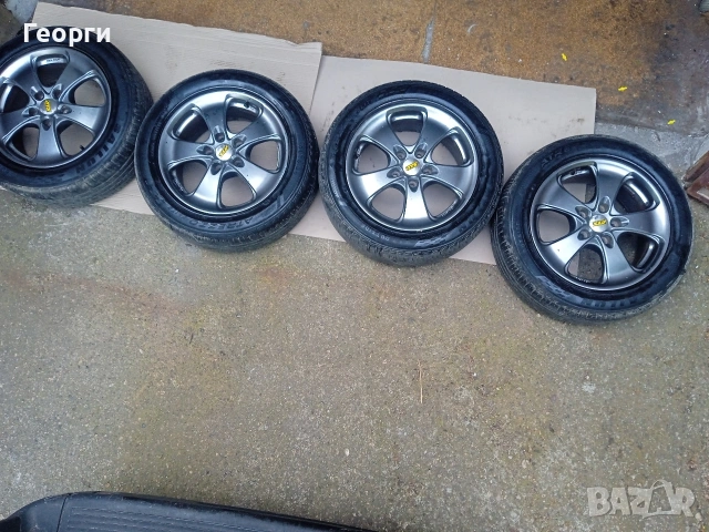 Джанти с Гуми 205/55/16- 5х112 VW/SEAT/AUDI 