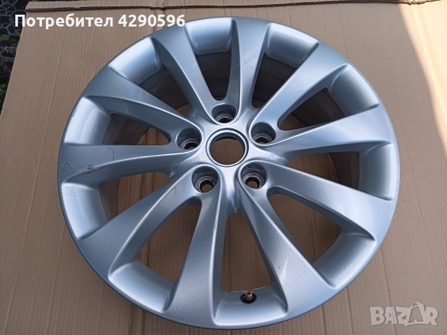 Джанта 17 цола 5×115 за Opel / Опел - op068, снимка 2 - Гуми и джанти - 54348446
