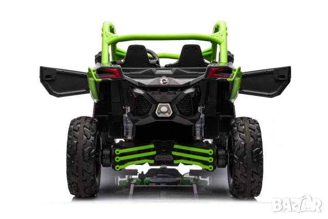 Акумулаторна кола Licensed Can Am Maverick Green, снимка 5 - Коли, камиони, мотори, писти - 54112591