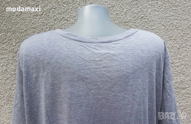 4XL  Сива  блуза Jms  , снимка 7 - Туники - 55269837