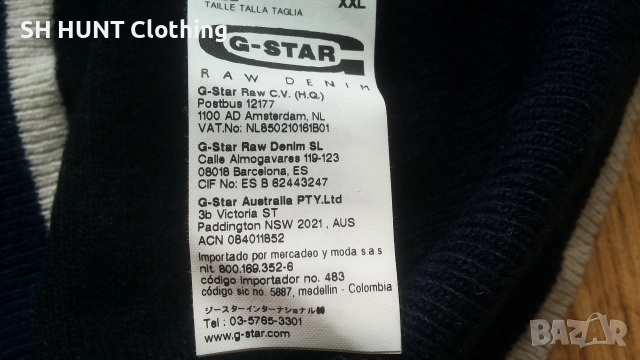 G-STAR RAW 70% WOOL Jacket размер XXL жилетка 70% Вълна - 2758, снимка 14 - Пуловери - 55181252