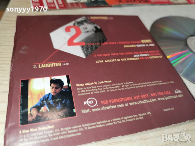 JOSH ROUSE CD 1105262010L1, снимка 10 - CD дискове - 54510571