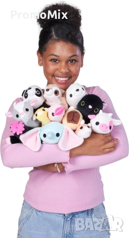 Комплект от 3 броя плюшени играчки Zuru 14906 Hug A Lumps Плюшена играчка с тежести 230 грама, снимка 3 - Плюшени играчки - 54066452