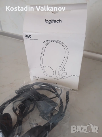 Слушалки Logitech 960 USB Headset