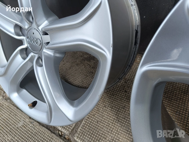 ОРИГИНАЛНИ джанти 17 ' цола 5x112 AUDI A4 A5 A6 / АУДИ VW 7,5J ET28, снимка 17 - Гуми и джанти - 54856639