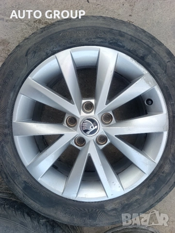 Джанта 16 цола 5х112 ЕТ46 за Шкода, Ауди, Сеат / Skoda, Audi, VW - 5E0601025BJ, снимка 3 - Гуми и джанти - 54733066