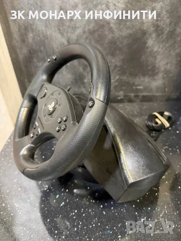 Волан+ педали Thrustmaster T80, снимка 3 - Аксесоари - 55676780
