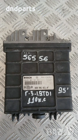 Компютър VW Golf 3 1.9 TDI 1995 028906021AF 0281001308