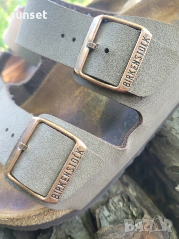 BIRKENSTOCK  Arizona мъжки кафяви чехли - 43/44 ( 164€ в интернет сайт), снимка 10 - Мъжки чехли - 54830090