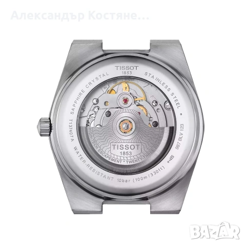 Нов часовник Tissot PRX Powermatic 80 T137.407.11.041.00 - гаранция, снимка 2 - Мъжки - 55213863