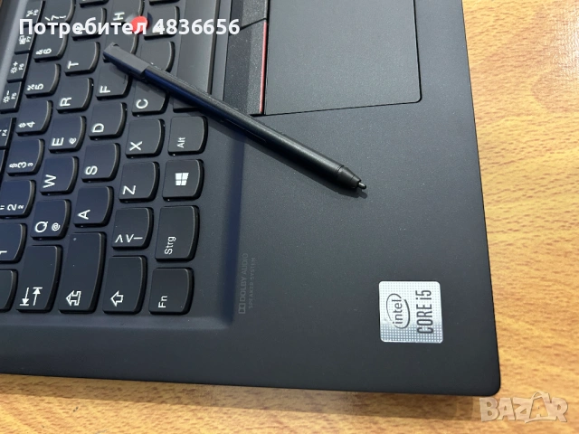Като нов! Лаптоп Lenovo X13 Yoga touch i5/8GB RAM/256 NVMe, 3 м. гар., снимка 8 - Лаптопи за дома - 54761506