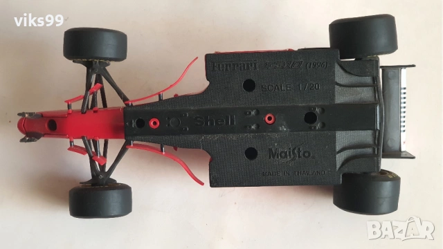 Ferrari F310 1996 Shell Schumacher - 1:20 - Maisto, снимка 10 - Колекции - 54852825
