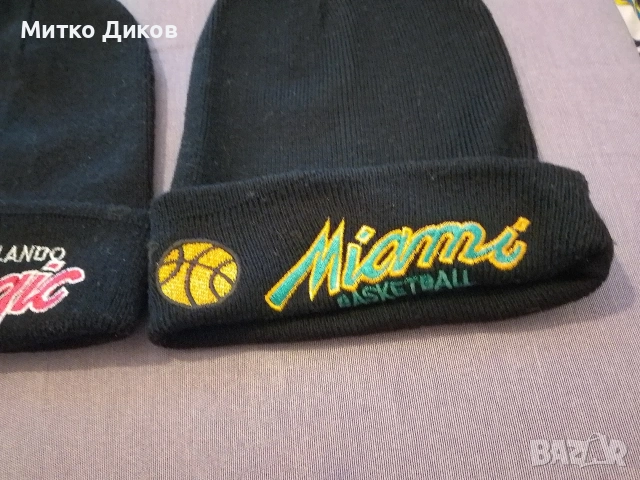 NBA Miami Heat. и Orlando Magic зимни шапки нови, снимка 3 - Баскетбол - 54883627