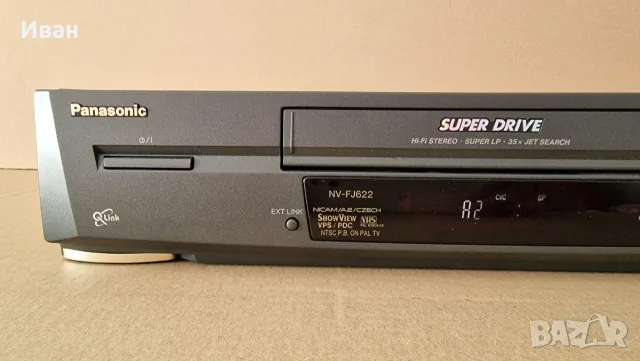 Panasonic NV-FJ622, снимка 2 - Плейъри, домашно кино, прожектори - 55548652