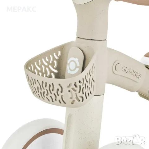 Обучително колело Globber Learning Bike ECOLOGIC в цвят kокос, снимка 5 - Детски велосипеди, триколки и коли - 55653642