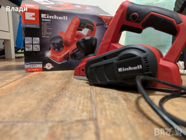 (Запазено) Електрическо ренде Einhell TC-PL 750, снимка 4 - Други инструменти - 54889527