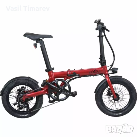 Eovolt Ebike klapprad 16* Хидравлични дискови спирачки!! , снимка 2 - Велосипеди - 54755651
