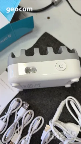 Orico DUK-5P-EU-WH 5 портово зарядно устройство USB с поставка, снимка 7 - Оригинални зарядни - 55640383