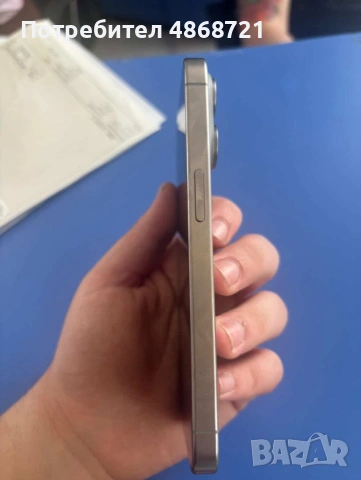 Iphone 15 pro natural titanium , снимка 5 - Apple iPhone - 55102069