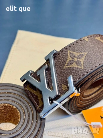 колани от естествена кожа в кутия Louis Vuitton , снимка 5 - Колани - 55237102