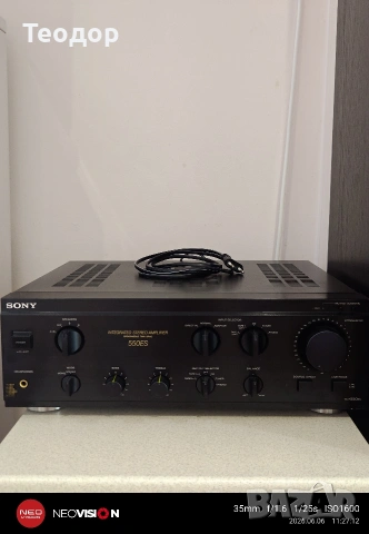 Sony Ta-f550 ES
